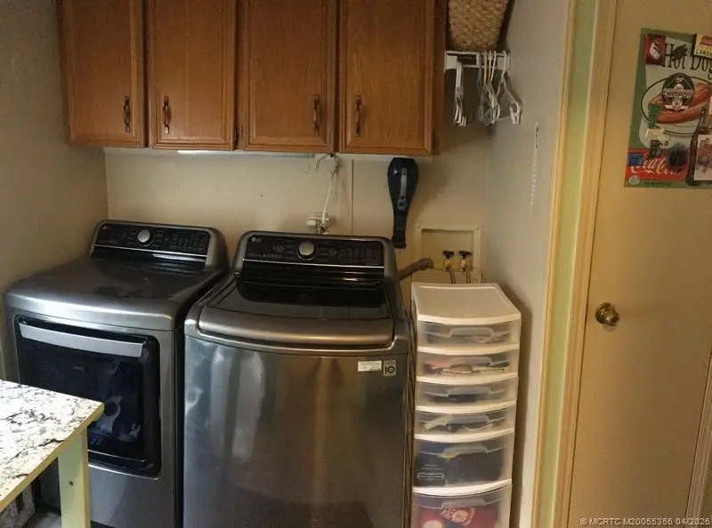 Washer dryer Area at 14391 SW Divot Drive A-40, Indiantown