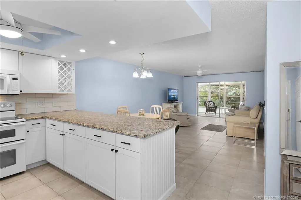 Beautifully remodeled kitchen at 2950 SE Ocean Boulevard 34-5, Stuart