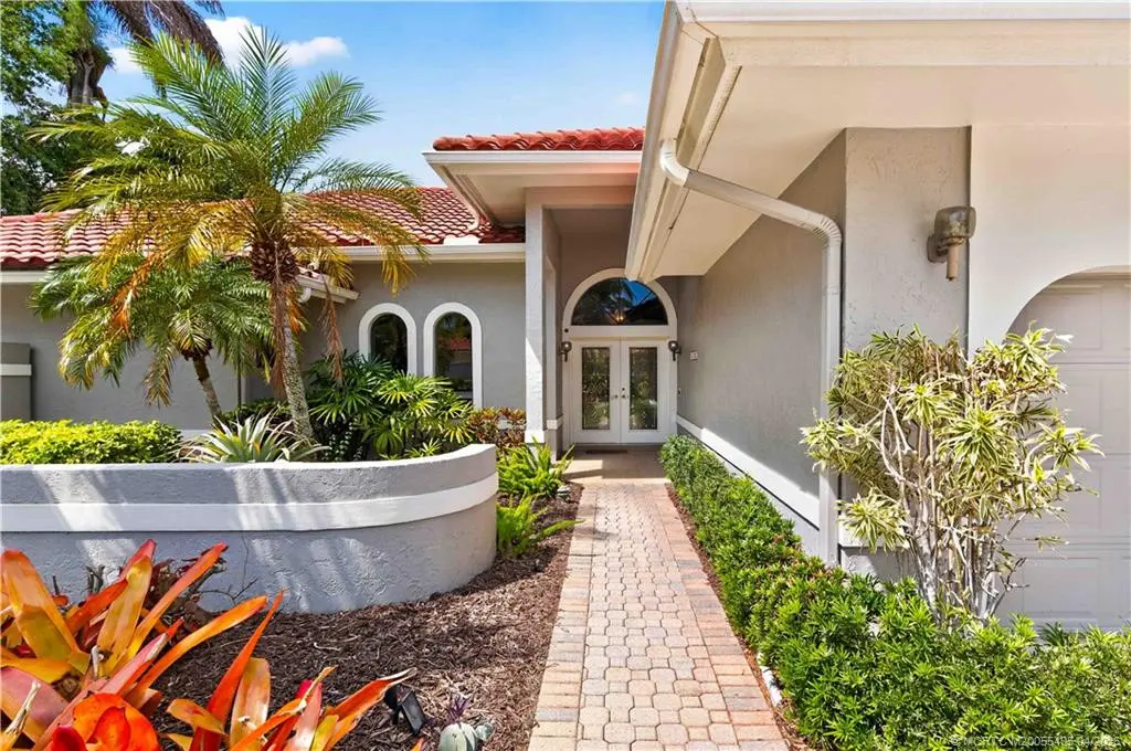 Front Entry at 1743 NW Buttonbush Circle, Palm City