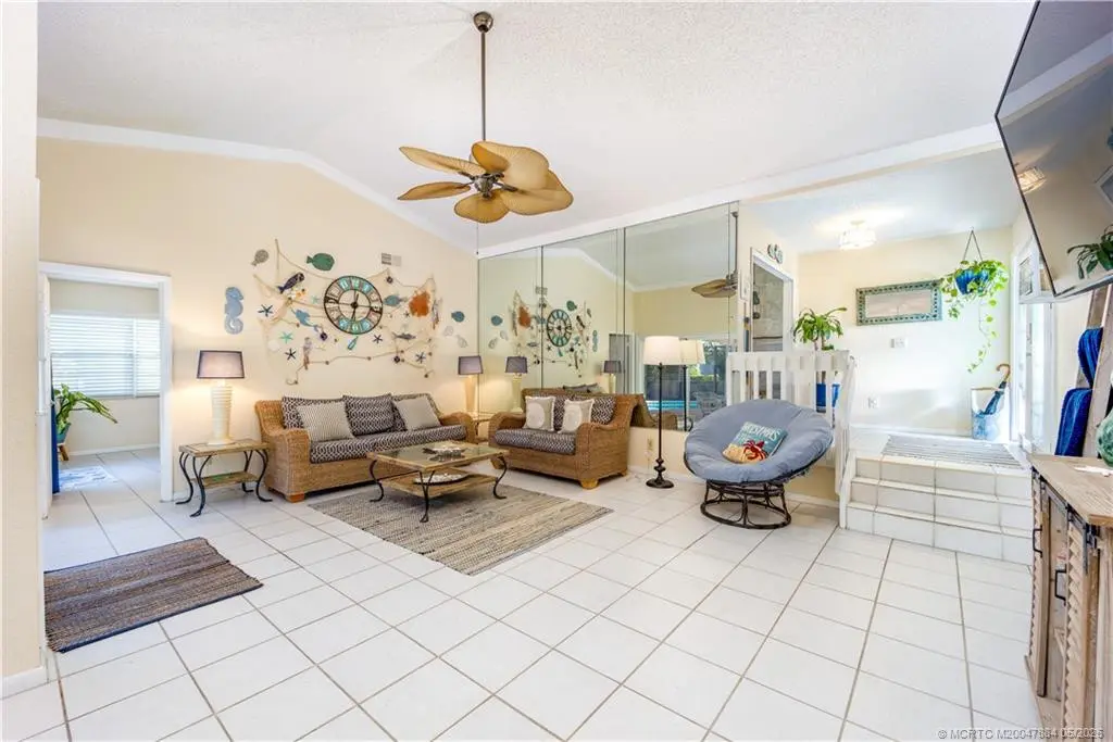 Open Concept Living Room at 4060 NE Breakwater Drive, Jensen Beach