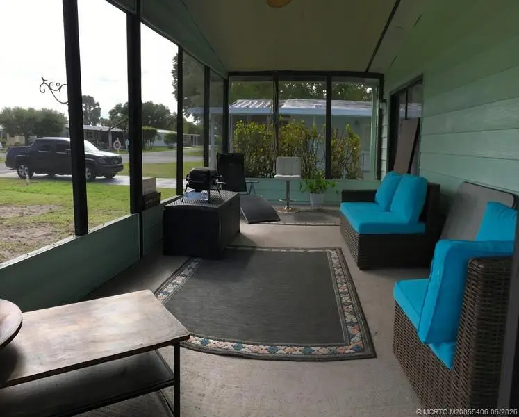 Screen porch at 16234 Four Wood Way L-02, Indiantown
