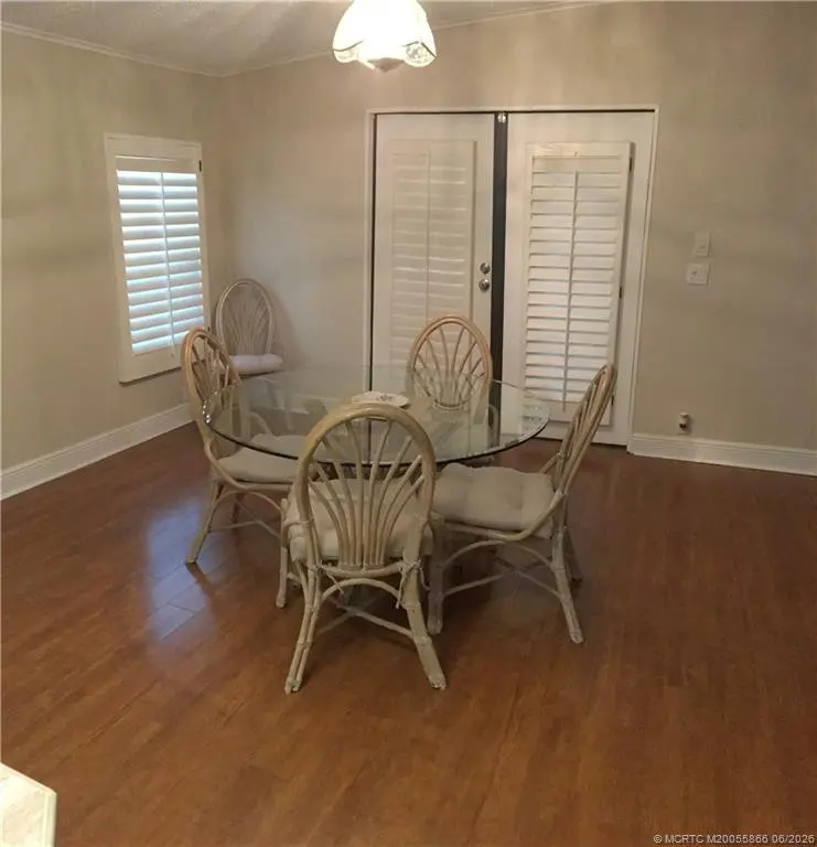 DINING AREA at 16245 SW Indianwood Circle H-15, Indiantown