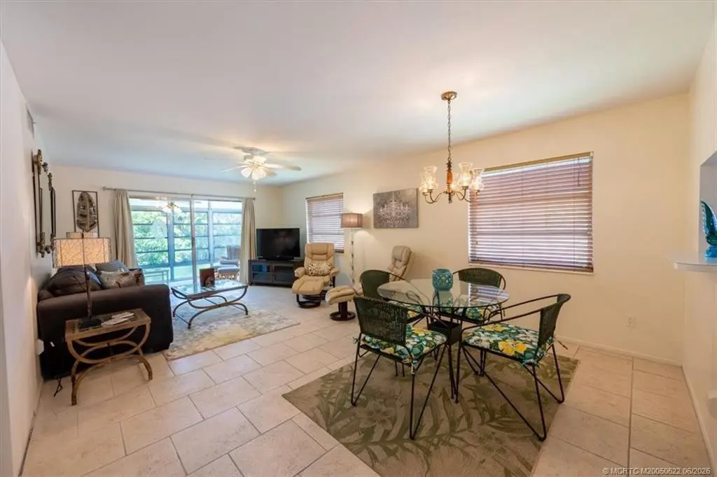 Dining Room/Living Room at 2950 SE Ocean Boulevard 55-6, Stuart