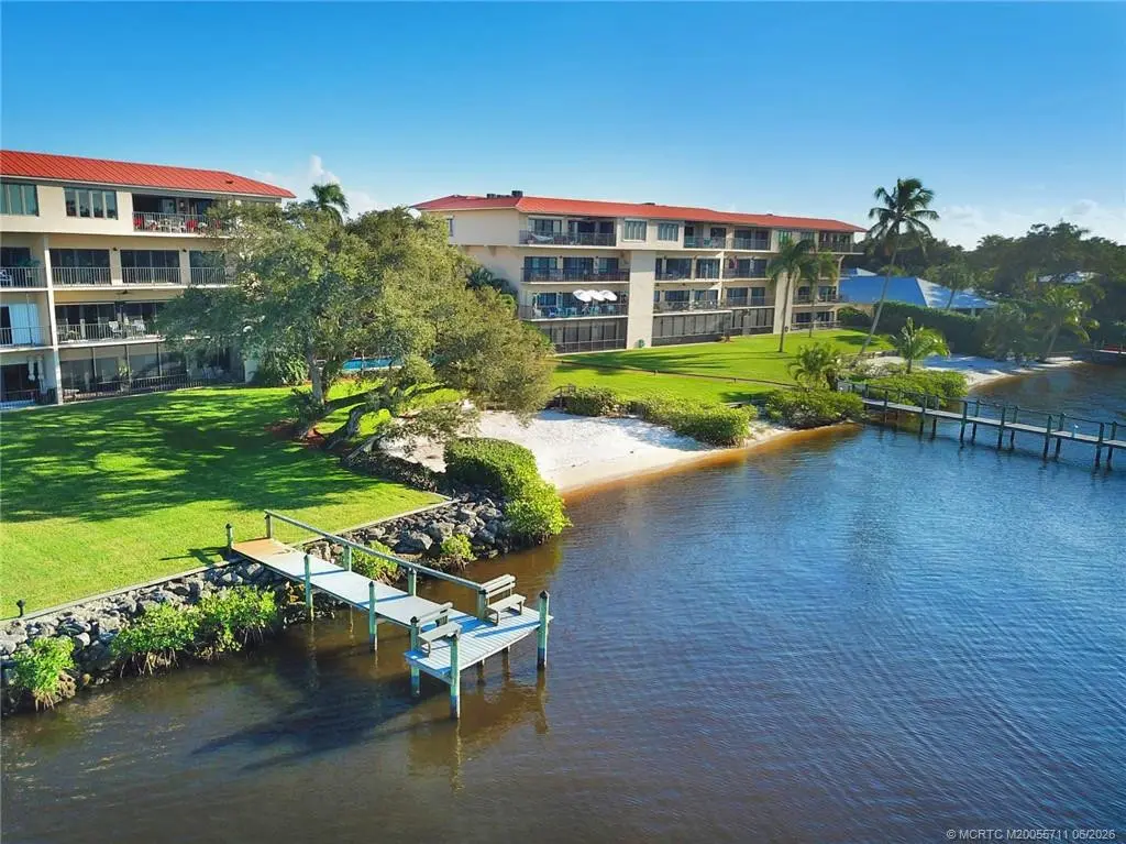 Aerial View at 624 SW Saint Lucie Crescent 304, Stuart