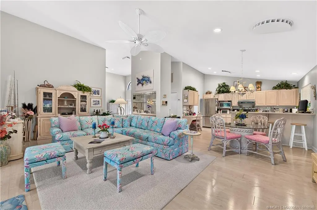 Family Room at 12901 NW Harbour Ridge Boulevard, Palm City