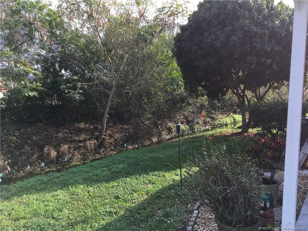Back Yard at 14681 SW Divot Drive A-11, Indiantown