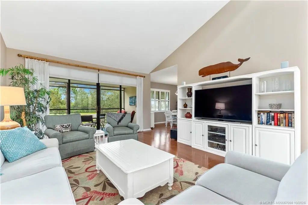 Living Room at 13424 Harbour Ridge Boulevard 4A, Palm City