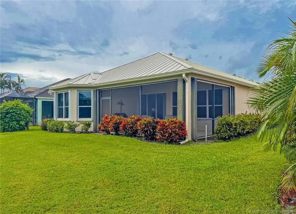 Back of Home at 4493 NW Red Maple Drive, Jensen Beach