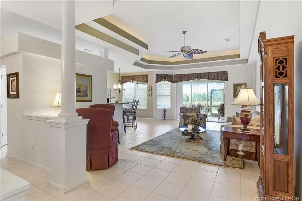 Living Room at 4493 NW Red Maple Drive, Jensen Beach