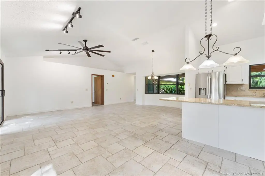 Great room from breakfast area. at 5820 SW Grove Street, Palm City