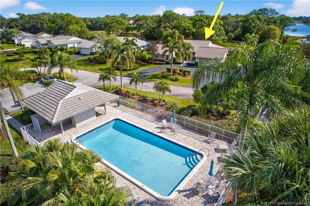 Village pool at 2115 NW Greenbriar Lane, Palm City