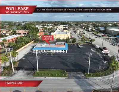 275 SW Monterey Road, Stuart – retail space for lease