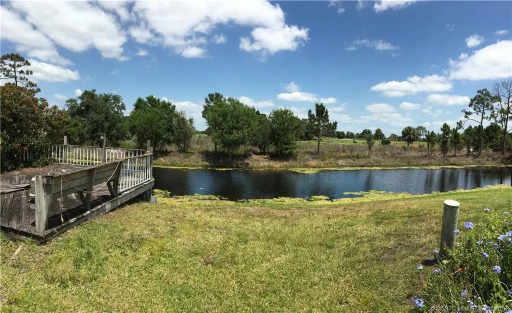 Back Yard at 14301 SW Divot Drive G-33, Indiantown
