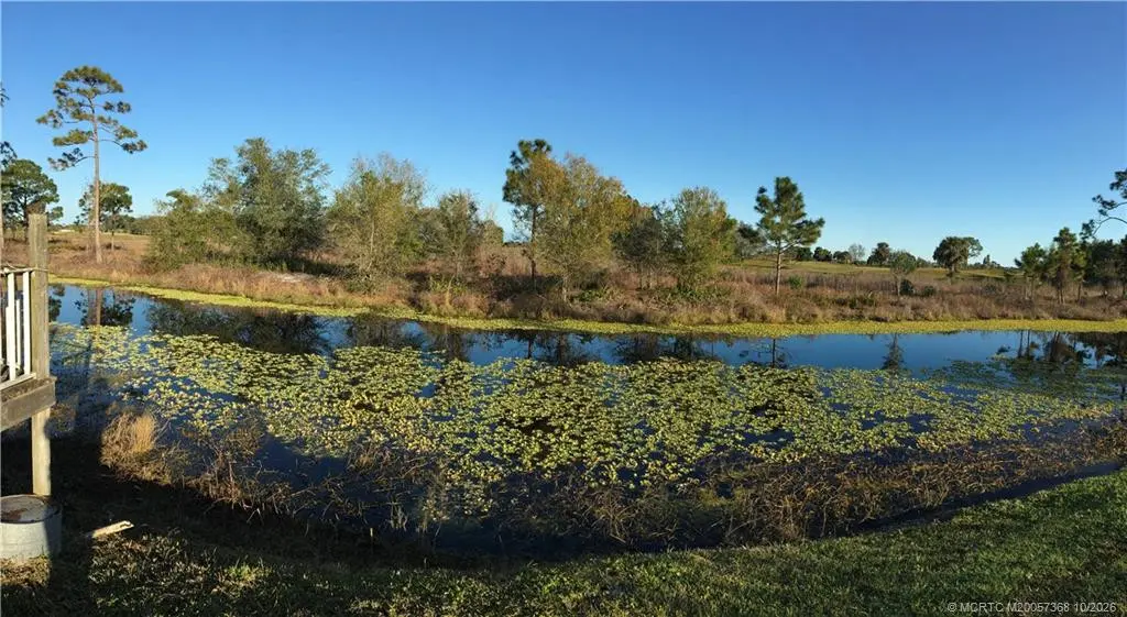 Back Yard at 14301 SW Divot Drive G-33, Indiantown