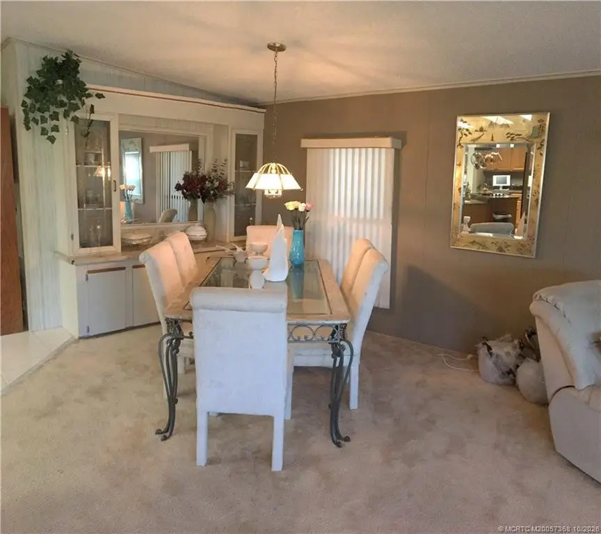 Dining Room at 14301 SW Divot Drive G-33, Indiantown