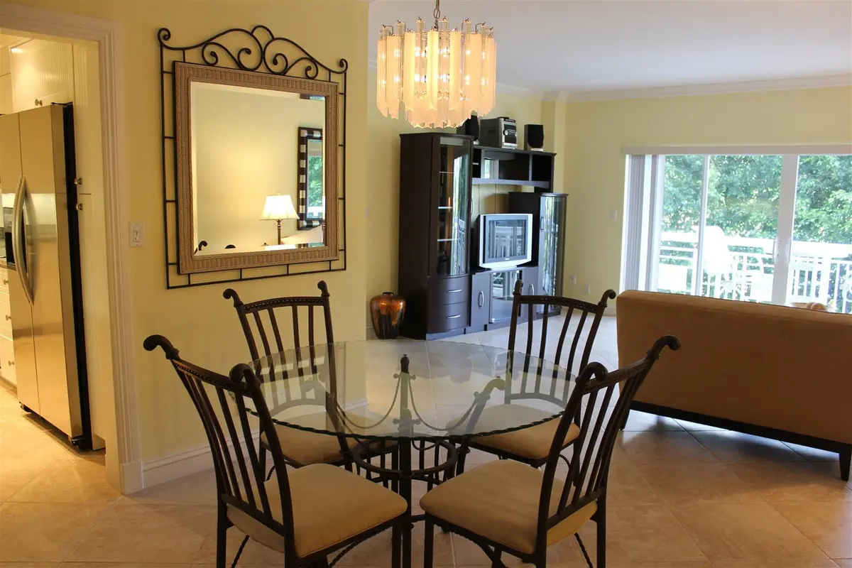 Dining Area at 250 Bradley Place 304, Palm Beach