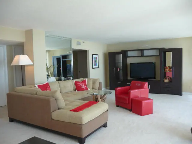 Great Room 2 at 3407 S Ocean Boulevard 3b, Highland Beach