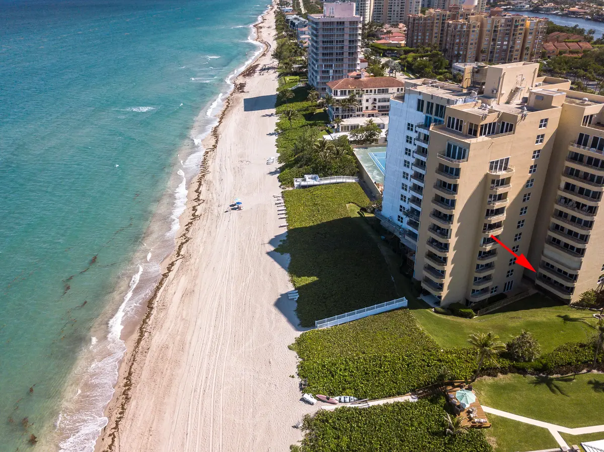 Great ocean views at 3407 S Ocean Boulevard 1-D, Highland Beach