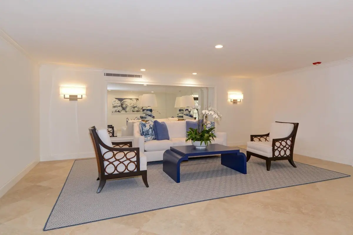 Building Lobby at 250 Bradley Place 302, Palm Beach