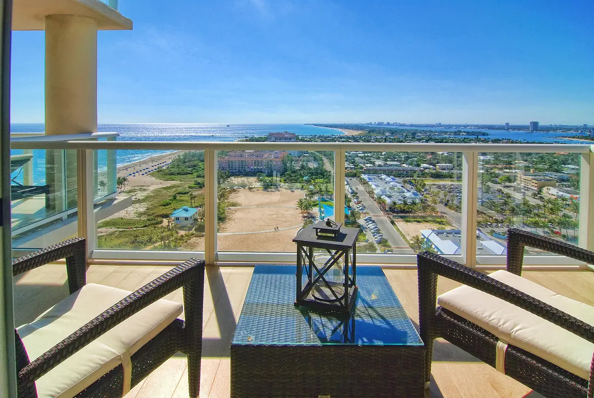 Master Balcony at 2700 N Ocean Drive 1904a, Singer Island