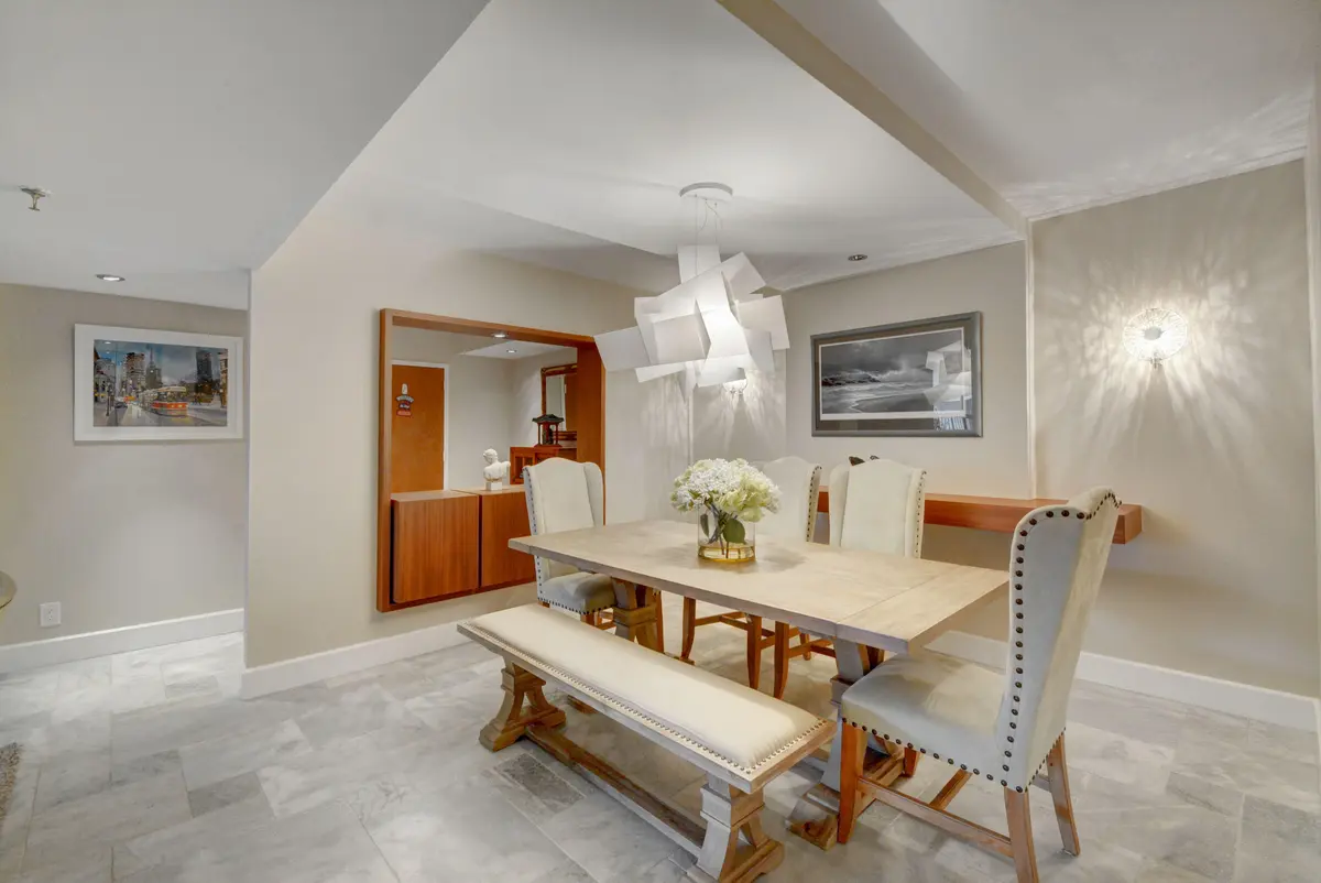Dining Room and Foyer at 1155 Hillsboro Mile 503, Hillsboro Beach