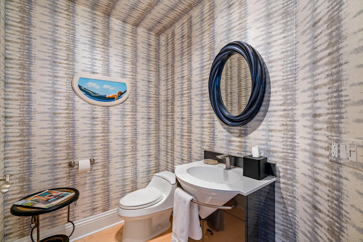 Powder Room at 2700 N Ocean Drive 801-A, Singer Island