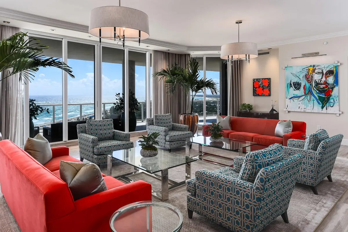 Great Room at 2700 N Ocean Drive Ts11a, Singer Island