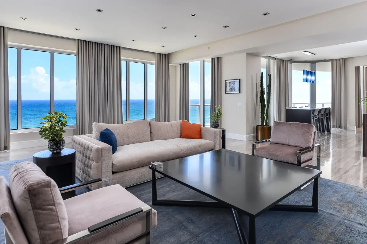 Family Room at 2700 N Ocean Drive Ts11a, Singer Island