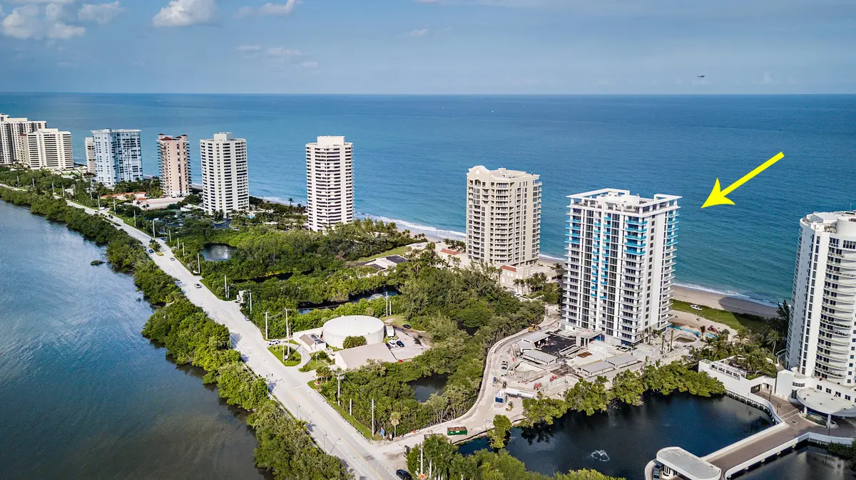 Aerial at 5000 N Ocean Drive 302, Singer Island