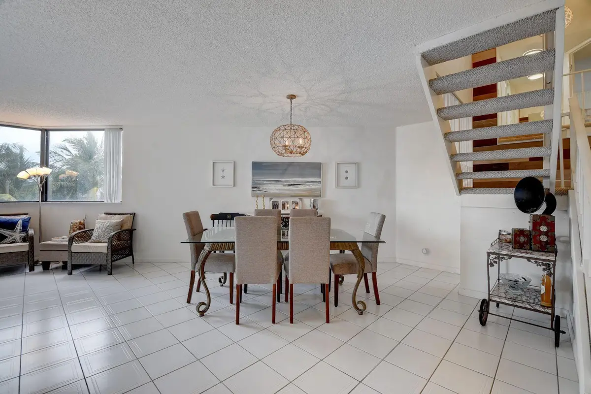 Elegant Dining Area at 2565 S Ocean Boulevard 205n, Highland Beach