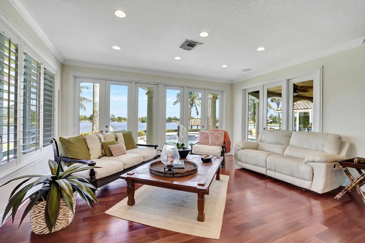 Great room at 315 Lake Eden Way, Delray Beach