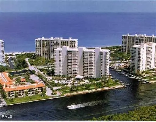 aerial at 4101 N Ocean Boulevard 1203, Boca Raton