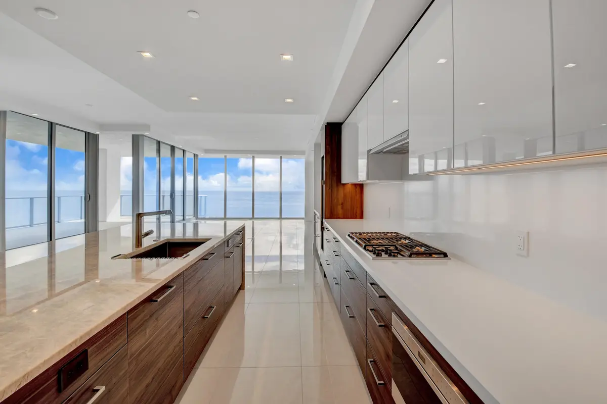 Kitchen at 5000 N Ocean Drive Ph N (#2001), Singer Island