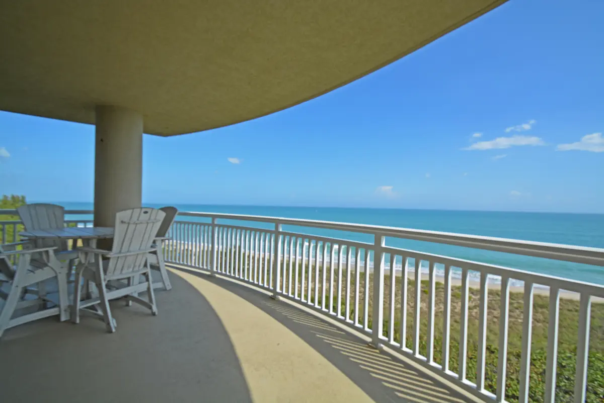 Balcony view Northeast at 3702 N Highway A1a 701, Hutchinson Island