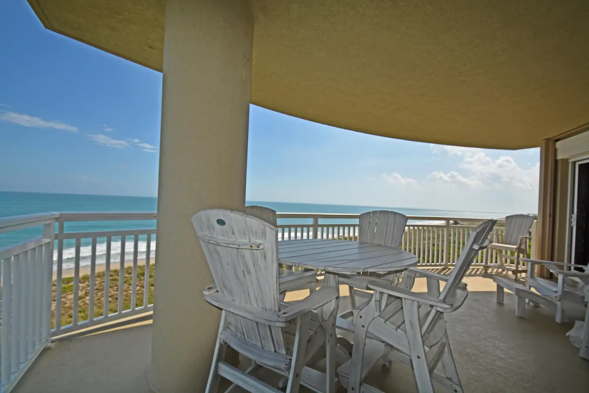Balcony looking Southeast at 3702 N Highway A1a 701, Hutchinson Island