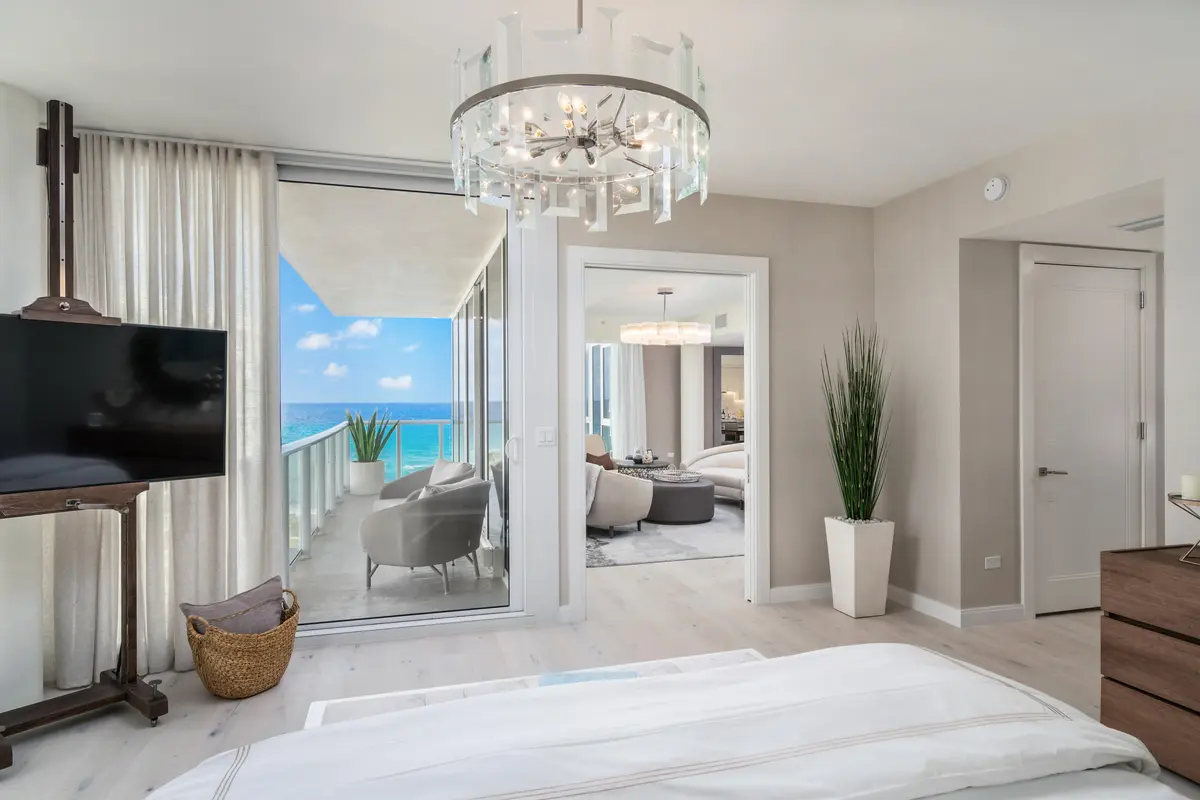 5C_MasterBedView at 3550 S Ocean Boulevard Ph C, South Palm Beach