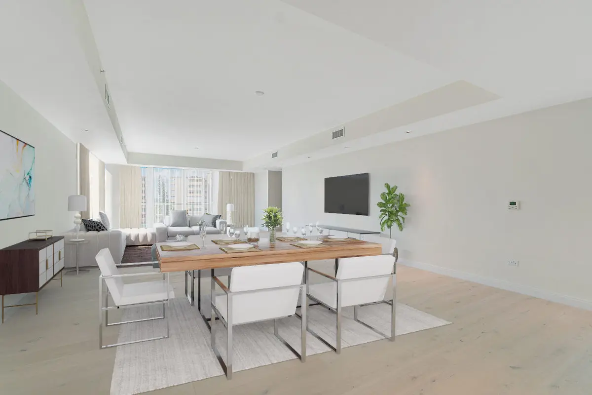 Dining Room at 3550 S Ocean Boulevard 2e, South Palm Beach