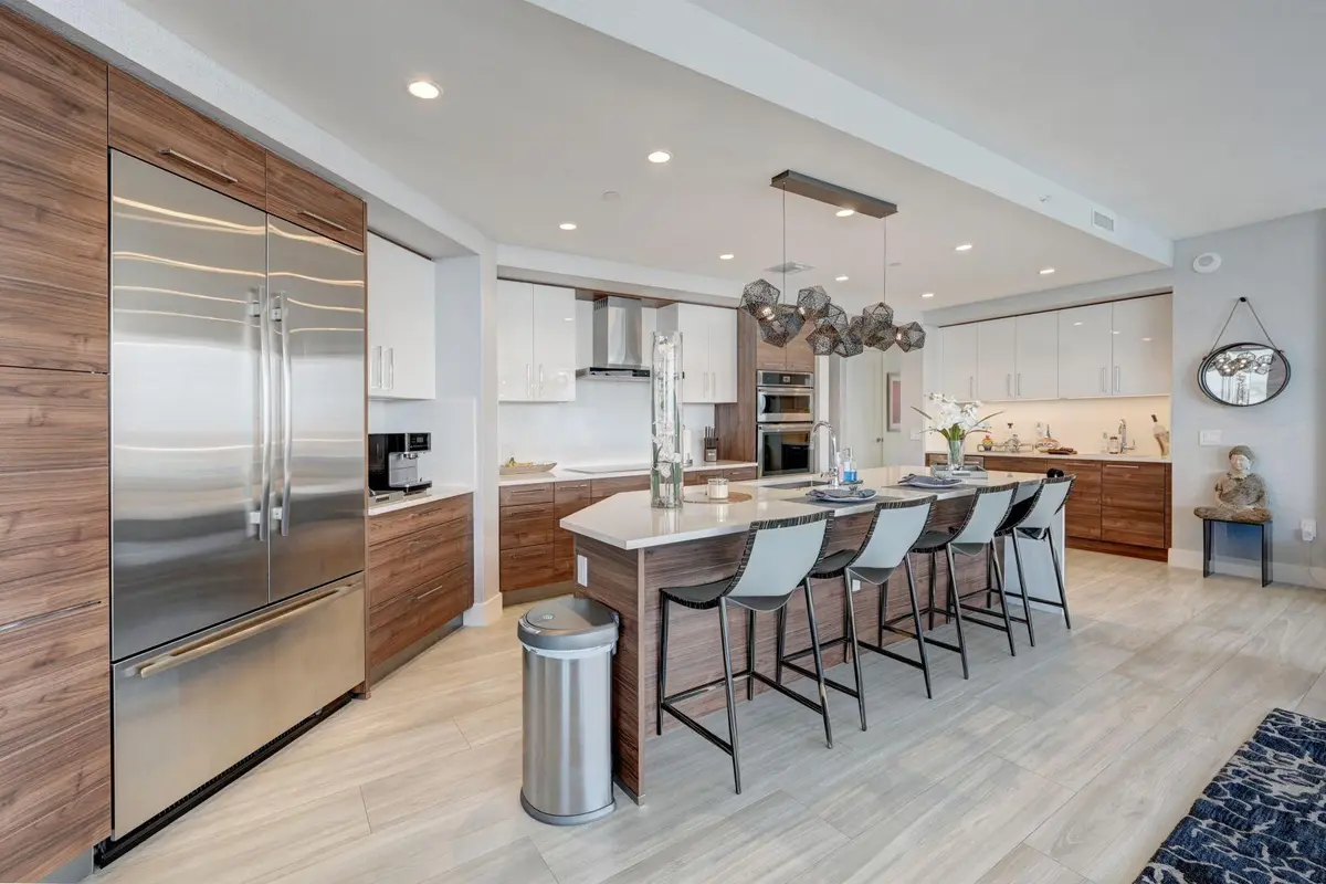 Kitchen at 100 E Las Olas Boulevard 2303, Fort Lauderdale