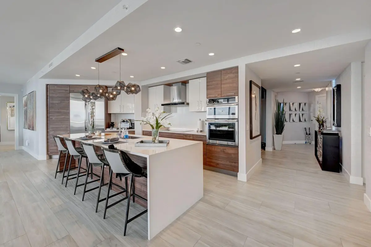 Kitchen at 100 E Las Olas Boulevard 2303, Fort Lauderdale