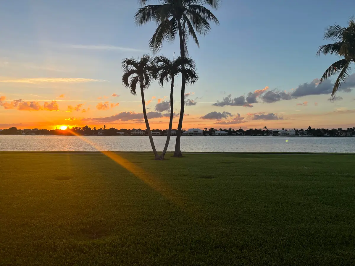 sunset at 2170 Ibis Isle Road 1, Palm Beach