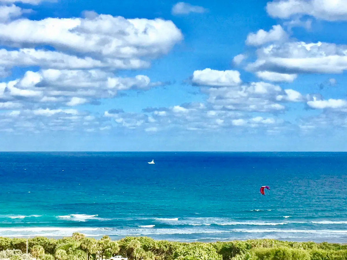 VIEW EAST at 4101 N Ocean Boulevard D-Ph-1803, Boca Raton