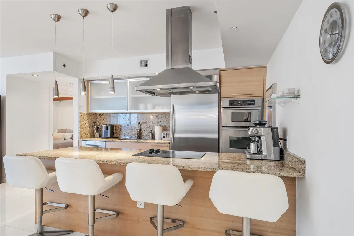 Kitchen at 1800 S Ocean Drive 4205, Hallandale Beach