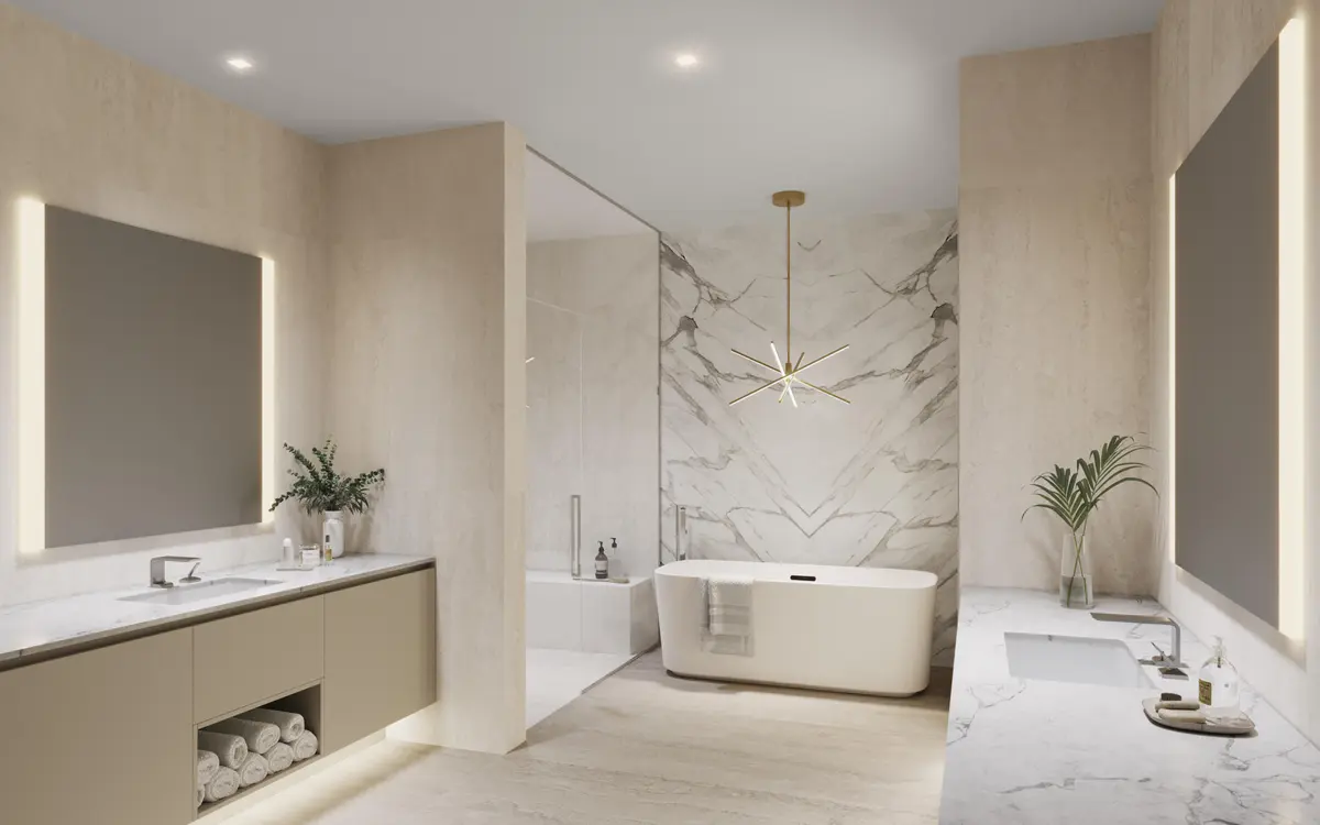 ALBA _Master Bathroom Palette 1_FINAL at 4714 N Flagler Drive 1801, West Palm Beach