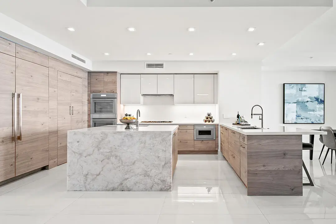 Kitchen at 5000 N Ocean Drive 402, Singer Island