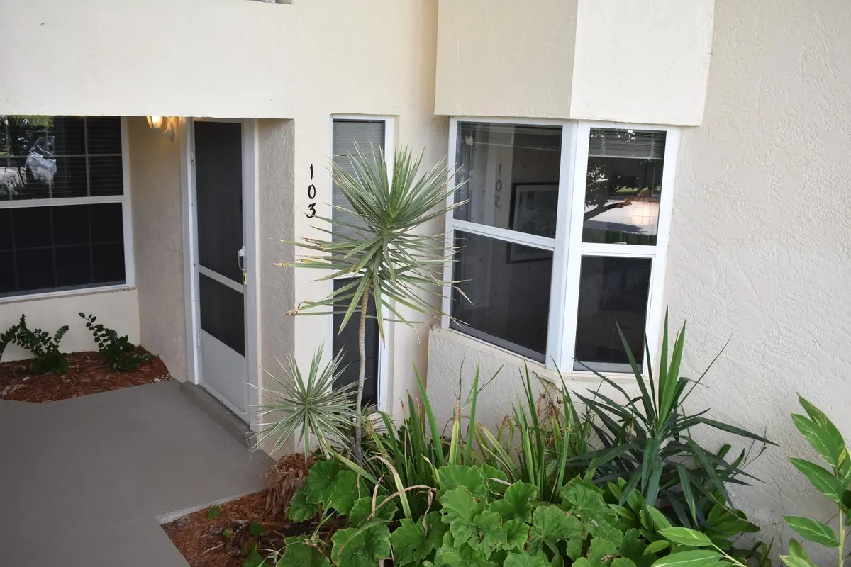 Front Door Entrance at 500 Grove Isle Circle 103, Vero Beach