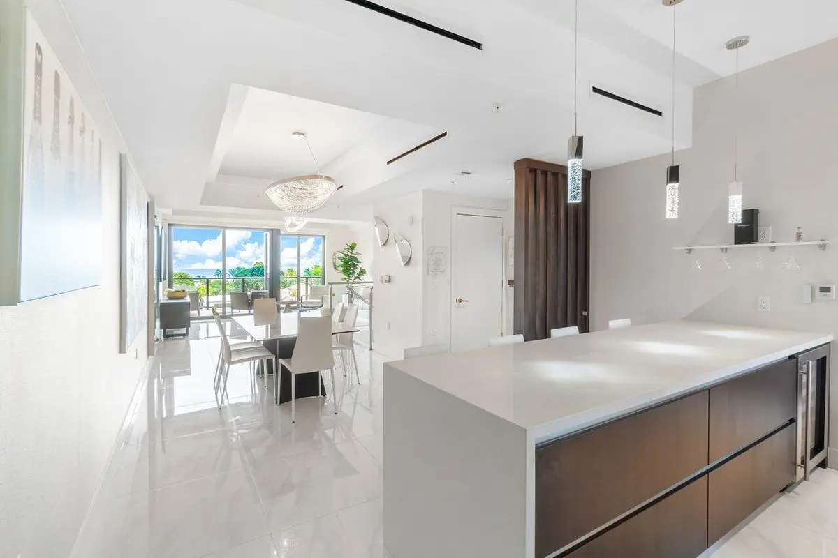 Kitchen at 3030 N Ocean Boulevard S204, Fort Lauderdale