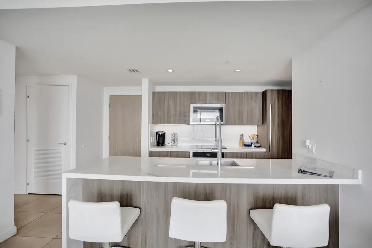 Kitchen at 401 N Birch Road 1212, Fort Lauderdale