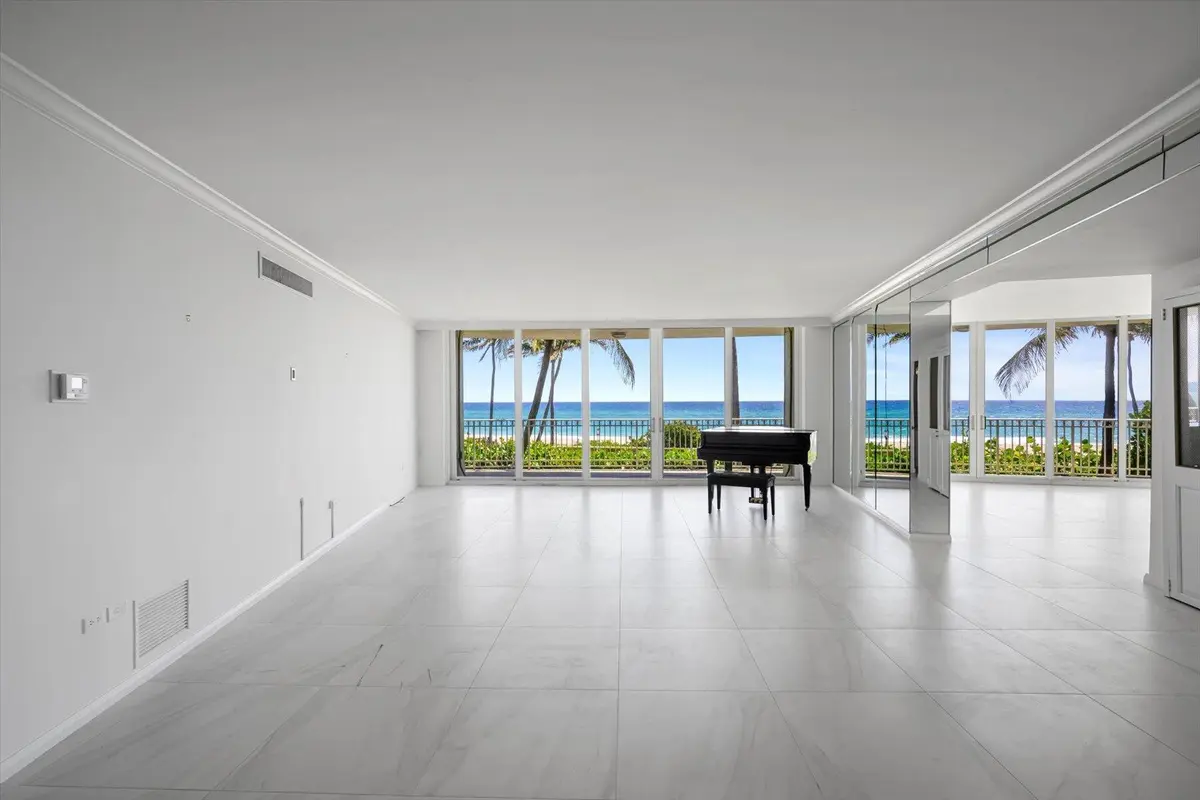 Dining Room / Living Room at 100 Royal Palm Way A2, Palm Beach