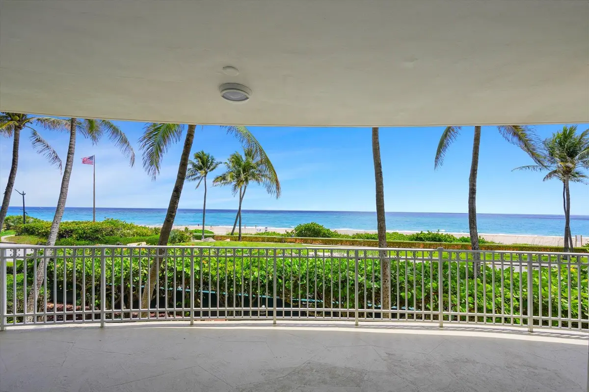 Oceanfront Balcony at 100 Royal Palm Way A2, Palm Beach