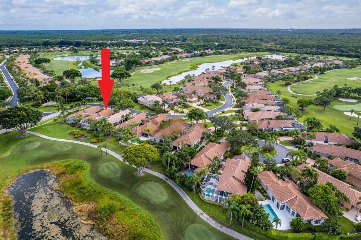 Aerial at 10414 Osprey Trace, West Palm Beach